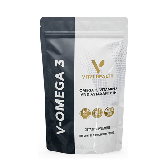 V-Omega 3 | Pure Omega-3 Fish Oil for Heart, Brain & Joint Health